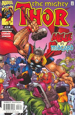 couverture, jaquette Thor 28  - Wrecking HavocIssues V2 (1998 à 2004) (Marvel) Comics