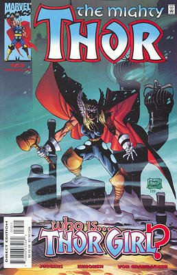 couverture, jaquette Thor 33  - The Million Dollar Debut of Thor Girl!Issues V2 (1998 à 2004) (Marvel) Comics