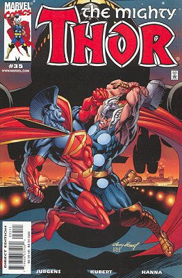 couverture, jaquette Thor 35  - Across All WorldsIssues V2 (1998 à 2004) (Marvel) Comics