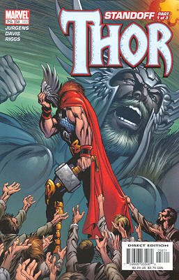 couverture, jaquette Thor 58  - Standoff Part 1Issues V2 (1998 à 2004) (Marvel) Comics