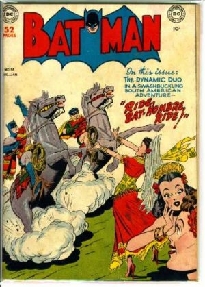 couverture, jaquette Batman 56  - Ride, Bat-Hombre, Ride!Issues V1 (1940 - 2011) (DC Comics) Comics