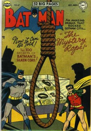 couverture, jaquette Batman 67  - The Mystery Rope!Issues V1 (1940 - 2011) (DC Comics) Comics