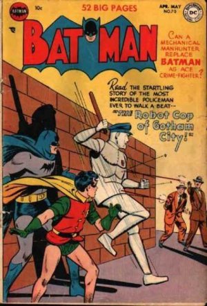 couverture, jaquette Batman 70  - The Robot Cop of Gotham CityIssues V1 (1940 - 2011) (DC Comics) Comics