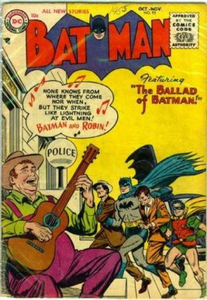 couverture, jaquette Batman 95  - The Ballad of BatmanIssues V1 (1940 - 2011) (DC Comics) Comics