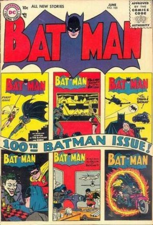 couverture, jaquette Batman 100  - 100th Batman Issue!Issues V1 (1940 - 2011) (DC Comics) Comics