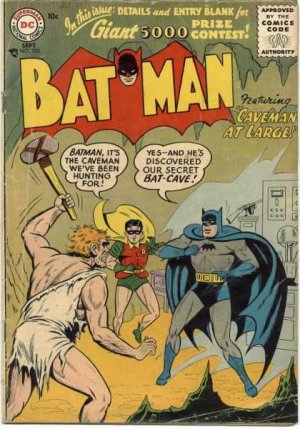 couverture, jaquette Batman 102  - The Caveman at LargeIssues V1 (1940 - 2011) (DC Comics) Comics