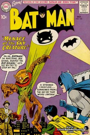 couverture, jaquette Batman 135  - The Menace of the Sky CreatureIssues V1 (1940 - 2011) (DC Comics) Comics
