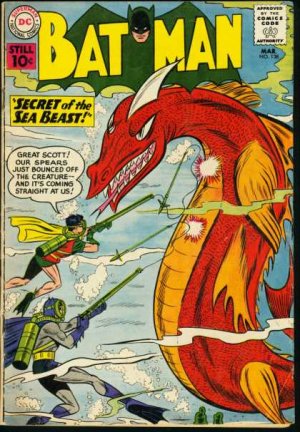 couverture, jaquette Batman 138  - Secret of the Sea BeastIssues V1 (1940 - 2011) (DC Comics) Comics