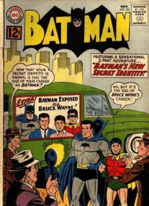 couverture, jaquette Batman 151  - Batman's New Secret Identity!Issues V1 (1940 - 2011) (DC Comics) Comics