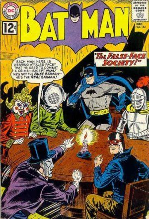 couverture, jaquette Batman 152  - The False Face Society!Issues V1 (1940 - 2011) (DC Comics) Comics