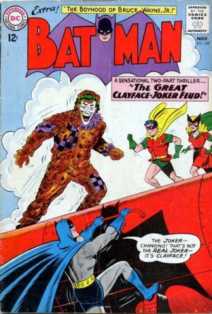 couverture, jaquette Batman 159  - The Great Clayface-Joker FeudIssues V1 (1940 - 2011) (DC Comics) Comics