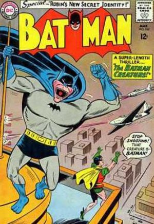 couverture, jaquette Batman 162  - The Batman Creature!Issues V1 (1940 - 2011) (DC Comics) Comics