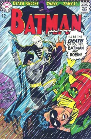 couverture, jaquette Batman 180  - Death Knocks Three Times!Issues V1 (1940 - 2011) (DC Comics) Comics