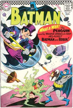 couverture, jaquette Batman 190  - The Penguin Takes A Flyer -- Into The Future!Issues V1 (1940 - 2011) (DC Comics) Comics