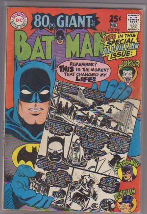 Batman 198 - Special All-Villain Issue!