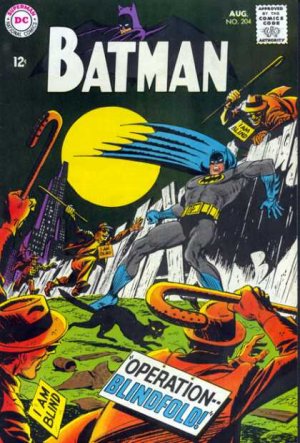 couverture, jaquette Batman 204  - Operation: Blindfold!Issues V1 (1940 - 2011) (DC Comics) Comics