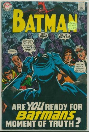 couverture, jaquette Batman 211  - Batman's Big Blow-Off!Issues V1 (1940 - 2011) (DC Comics) Comics