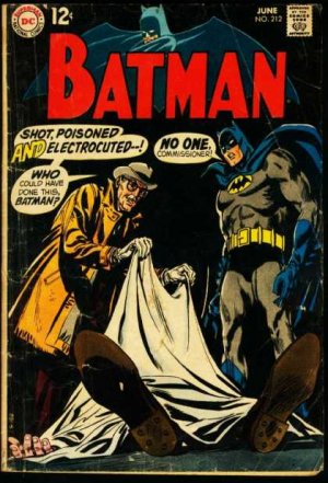 couverture, jaquette Batman 212  - The Baffling Deaths of the Crime-Czar!Issues V1 (1940 - 2011) (DC Comics) Comics