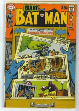 couverture, jaquette Batman 218  - The Strangest Cases From Batman's Crime-File!Issues V1 (1940 - 2011) (DC Comics) Comics