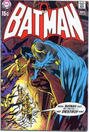 couverture, jaquette Batman 221  - A Bat-Death For Batman!Issues V1 (1940 - 2011) (DC Comics) Comics