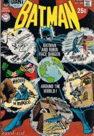 couverture, jaquette Batman 223  - Batman and Robin Face Danger Around the World!Issues V1 (1940 - 2011) (DC Comics) Comics