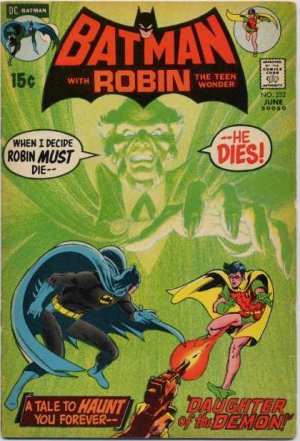 couverture, jaquette Batman 232  - Daughter of the DemonIssues V1 (1940 - 2011) (DC Comics) Comics