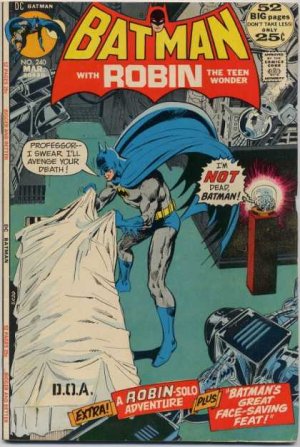 couverture, jaquette Batman 240  - Vengeance For A Dead Man!Issues V1 (1940 - 2011) (DC Comics) Comics