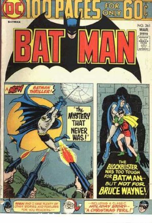 couverture, jaquette Batman 261  - The Mystery That Never Was!Issues V1 (1940 - 2011) (DC Comics) Comics
