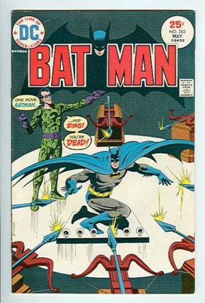 couverture, jaquette Batman 263  - Riddler On The MoveIssues V1 (1940 - 2011) (DC Comics) Comics