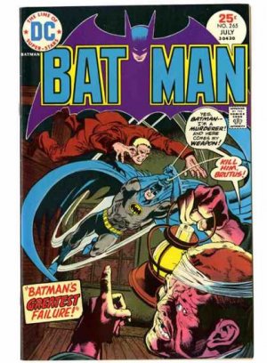 couverture, jaquette Batman 265  - Batman's Greatest Failure!Issues V1 (1940 - 2011) (DC Comics) Comics