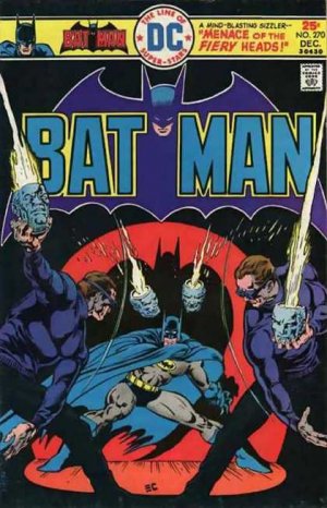 couverture, jaquette Batman 270  - The Menace of the Fiery Heads!Issues V1 (1940 - 2011) (DC Comics) Comics