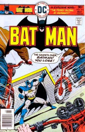 couverture, jaquette Batman 275  - The Ferry Blows At Midnight!Issues V1 (1940 - 2011) (DC Comics) Comics