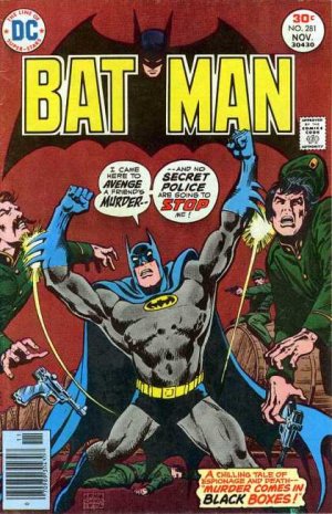couverture, jaquette Batman 281  - Murder Comes in Black BoxesIssues V1 (1940 - 2011) (DC Comics) Comics