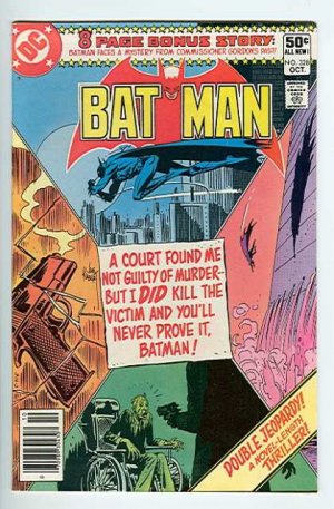 couverture, jaquette Batman 328  - Double JeopardyIssues V1 (1940 - 2011) (DC Comics) Comics