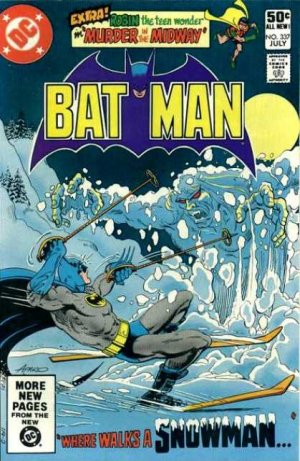 couverture, jaquette Batman 337  - Where Walks A SnowmanIssues V1 (1940 - 2011) (DC Comics) Comics