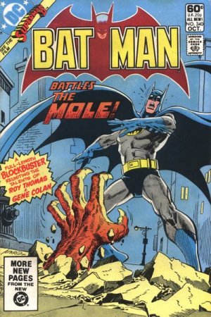 couverture, jaquette Batman 340  - A Man Called Mole!Issues V1 (1940 - 2011) (DC Comics) Comics