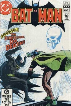 couverture, jaquette Batman 345  - Calling Doctor DeathIssues V1 (1940 - 2011) (DC Comics) Comics