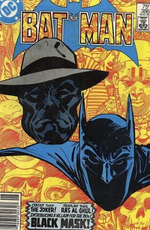 couverture, jaquette Batman 386  - Black Mask: Losing FaceIssues V1 (1940 - 2011) (DC Comics) Comics