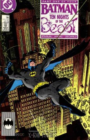 couverture, jaquette Batman 417  - Ten Nights of the Beast, Part 1Issues V1 (1940 - 2011) (DC Comics) Comics