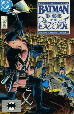 couverture, jaquette Batman 419  - Ten Nights of the Beast, Part 3Issues V1 (1940 - 2011) (DC Comics) Comics