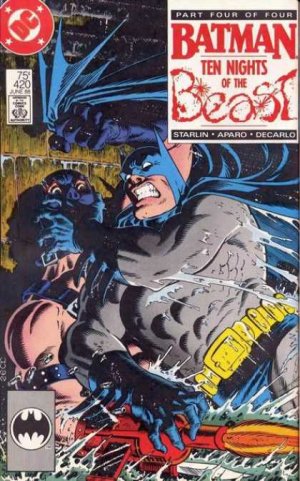couverture, jaquette Batman 420  - Ten Nights of the Beast, Part 4Issues V1 (1940 - 2011) (DC Comics) Comics