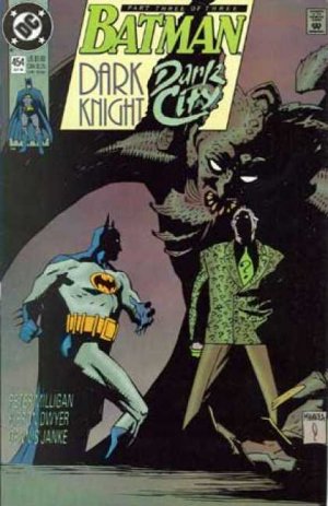couverture, jaquette Batman 454  - Dark Knight, Dark City, Part 3Issues V1 (1940 - 2011) (DC Comics) Comics