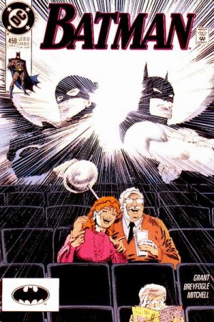 couverture, jaquette Batman 459  - Saturday Night at the MoviesIssues V1 (1940 - 2011) (DC Comics) Comics
