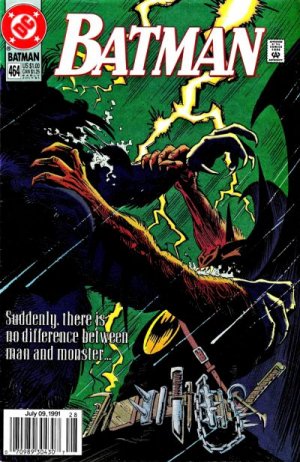 couverture, jaquette Batman 464  - Spirit of the Beast, Part 3: SacrificeIssues V1 (1940 - 2011) (DC Comics) Comics