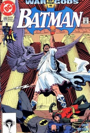 couverture, jaquette Batman 470  - Of Gods and MenIssues V1 (1940 - 2011) (DC Comics) Comics