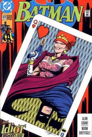 couverture, jaquette Batman 472  - The Idiot Root, Part One: The Queen of HeartsIssues V1 (1940 - 2011) (DC Comics) Comics