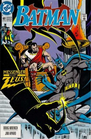 couverture, jaquette Batman 481  - Messenger of ZeusIssues V1 (1940 - 2011) (DC Comics) Comics