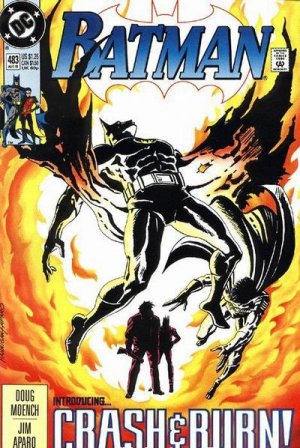 couverture, jaquette Batman 483  - Crash & Burn: A Love StoryIssues V1 (1940 - 2011) (DC Comics) Comics