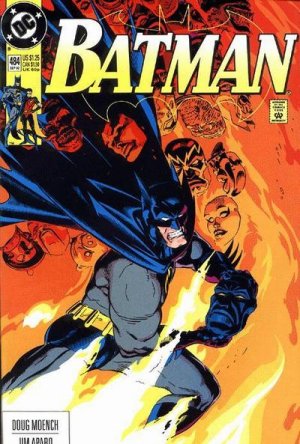 couverture, jaquette Batman 484  - WarpaintIssues V1 (1940 - 2011) (DC Comics) Comics