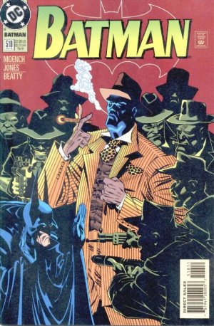 couverture, jaquette Batman 518  - Black Mask: The Spidered FaceIssues V1 (1940 - 2011) (DC Comics) Comics